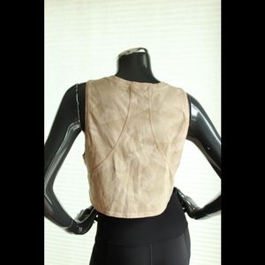 Lululemon lemon muscle love top tie dye tan